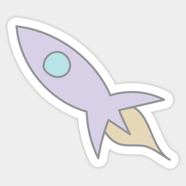 KIDS ROCKET 2 Sticker by MHich